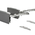 Sistema Sollevamento Anta Verso Alto Lift K Parte Frontale h350-650 Peso 4,5-8kg Forza:2000-4050 Grigio | Donati